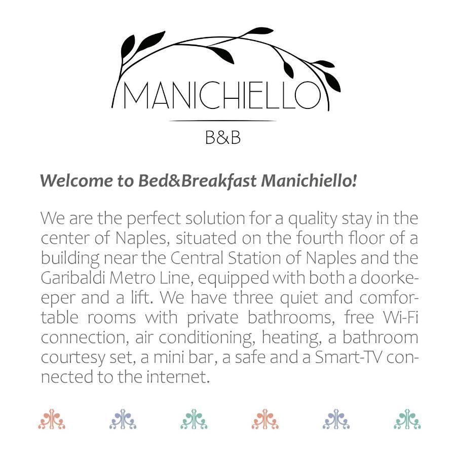 Manichiello Hotel Nápoly Kültér fotó